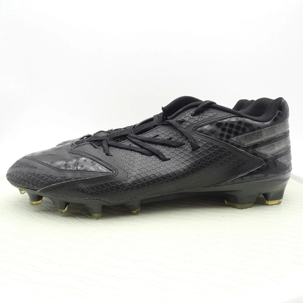 Adidas Adizero 5-Star 5.0 Mens Football Cleats Black Silver Q16056 Size 14